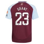 aston villa wsl adidas home shirt 2024-25 with grant 23 printing Collection - Aston Villa Fan Shop Official Gear