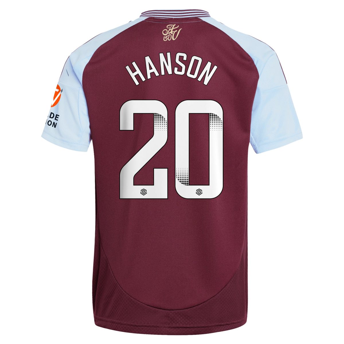 aston villa wsl adidas home shirt 2024-25 with hanson 20 printing Collection - Aston Villa Fan Shop Official Gear