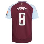 aston villa wsl adidas home shirt 2024-25 with nobbs 8 printing Collection - Aston Villa Fan Shop Official Gear