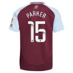 aston villa wsl adidas home shirt 2024-25 with parker 15 printing Collection - Aston Villa Fan Shop Official Gear