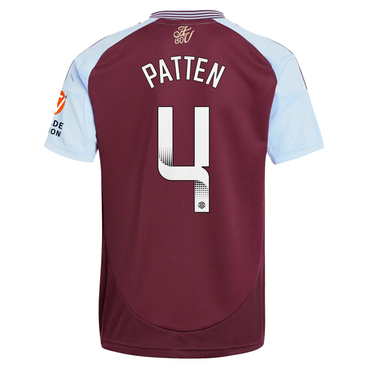 aston villa wsl adidas home shirt 2024-25 with patten 4 printing Collection - Aston Villa Fan Shop Official Gear
