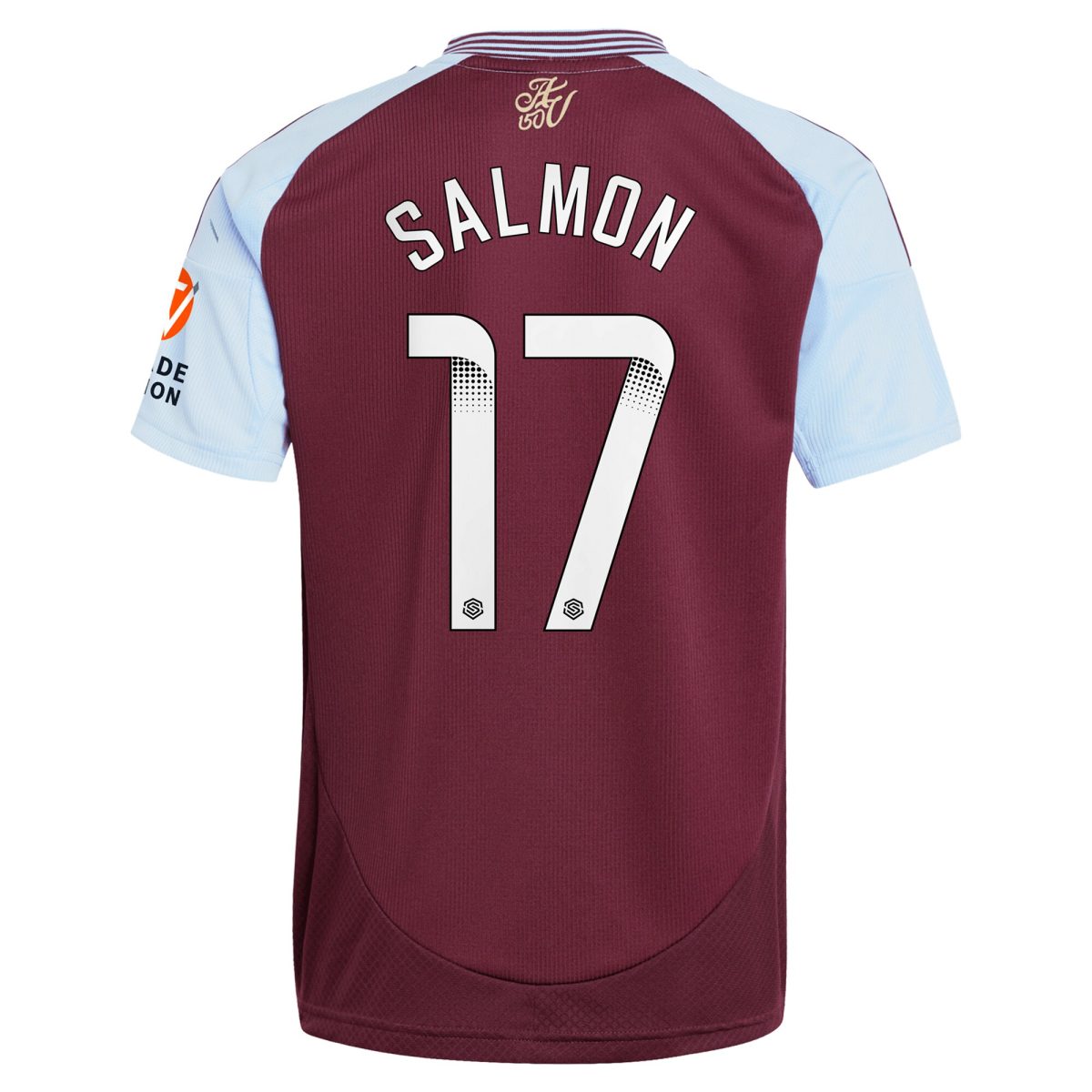 aston villa wsl adidas home shirt 2024-25 with salmon 17 printing Collection - Aston Villa Fan Shop Official Gear