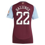 aston villa wsl adidas home shirt 2024-25 – womens with baijings 22 printing Collection - Aston Villa Fan Shop Official Gear