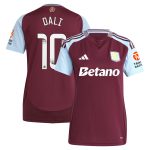 aston villa wsl adidas home shirt 2024-25 – womens with dali 10 printing Collection - Aston Villa Fan Shop Official Gear