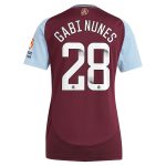 aston villa wsl adidas home shirt 2024-25 – womens with gabi nunes 28 printing Collection - Aston Villa Fan Shop Official Gear