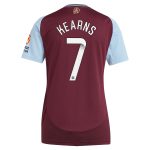 aston villa wsl adidas home shirt 2024-25 – womens with kearns 7 printing Collection - Aston Villa Fan Shop Official Gear