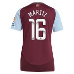 aston villa wsl adidas home shirt 2024-25 – womens with maritz 26 printing Collection - Aston Villa Fan Shop Official Gear