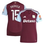 aston villa wsl adidas home shirt 2024-25 – womens with parker 15 printing Collection - Aston Villa Fan Shop Official Gear