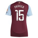 aston villa wsl adidas home shirt 2024-25 – womens with parker 15 printing Collection - Aston Villa Fan Shop Official Gear