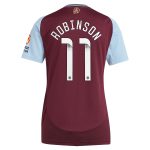 aston villa wsl adidas home shirt 2024-25 – womens with robinson 11 printing Collection - Aston Villa Fan Shop Official Gear