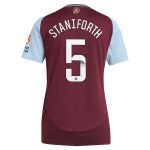 aston villa wsl adidas home shirt 2024-25 – womens with staniforth 5 printing Collection - Aston Villa Fan Shop Official Gear