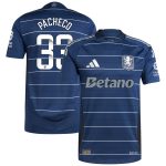 aston villa wsl adidas third authentic shirt 2024-25 with pacheco 33 printing Collection - Aston Villa Fan Shop Official Gear