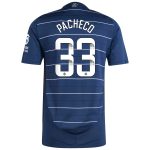 aston villa wsl adidas third authentic shirt 2024-25 with pacheco 33 printing Collection - Aston Villa Fan Shop Official Gear