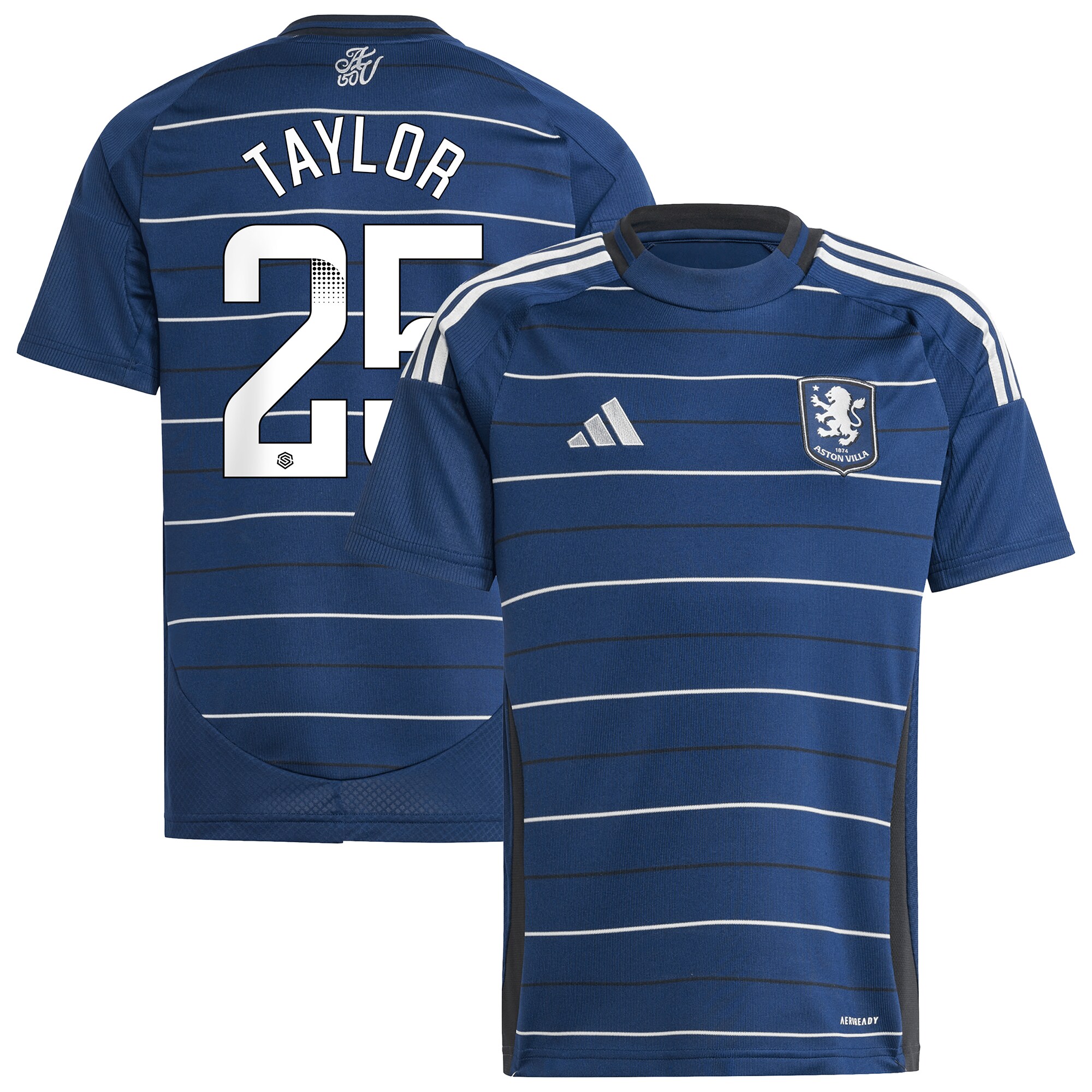 aston villa wsl adidas third shirt 2024-25 – kids with taylor 25 printing Collection – Aston Villa Fan Shop Official Gear Collection - Aston Villa Fan Shop Official Gear