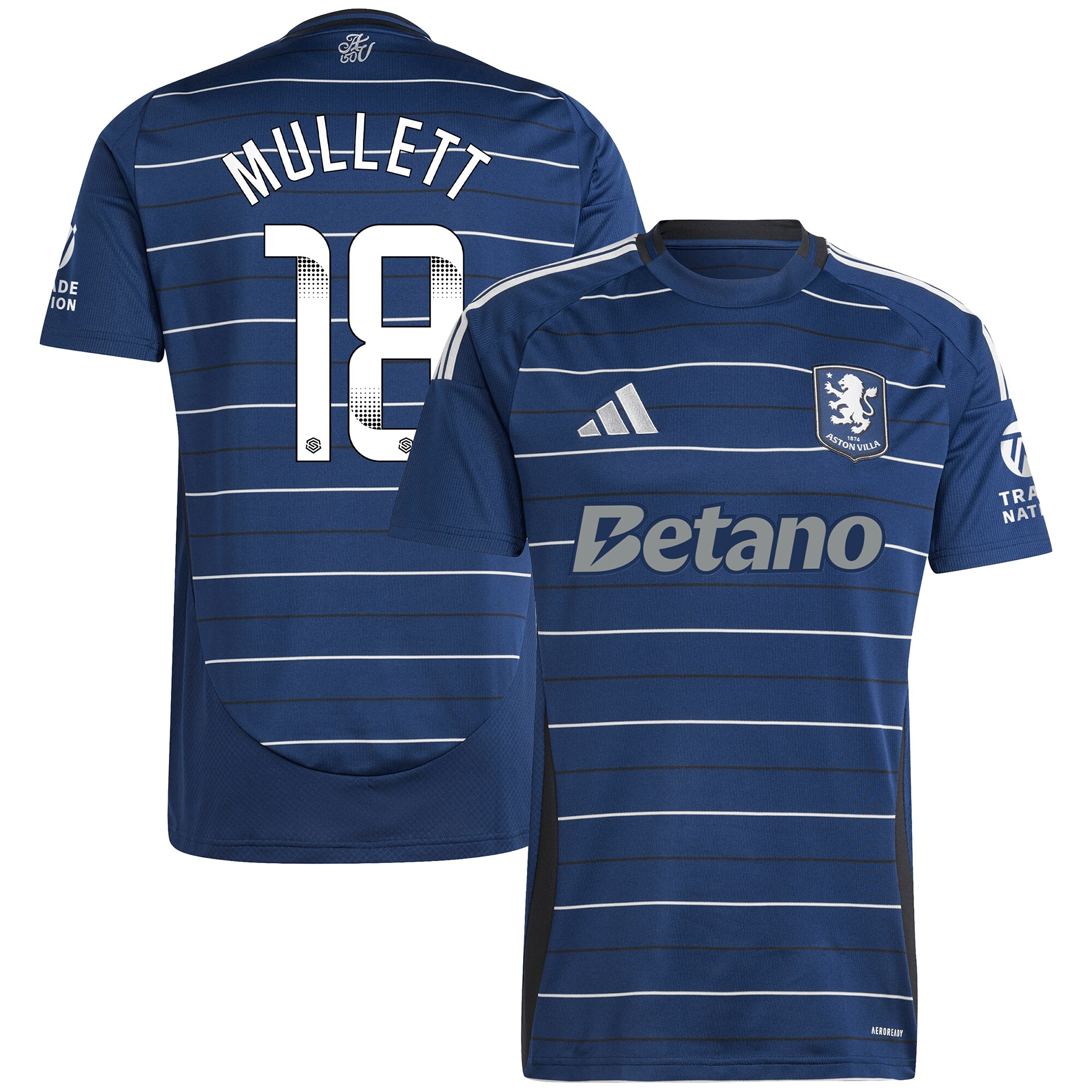 aston villa wsl adidas third shirt 2024-25 with mullett 18 printing Collection – Aston Villa Fan Shop Official Gear Collection - Aston Villa Fan Shop Official Gear