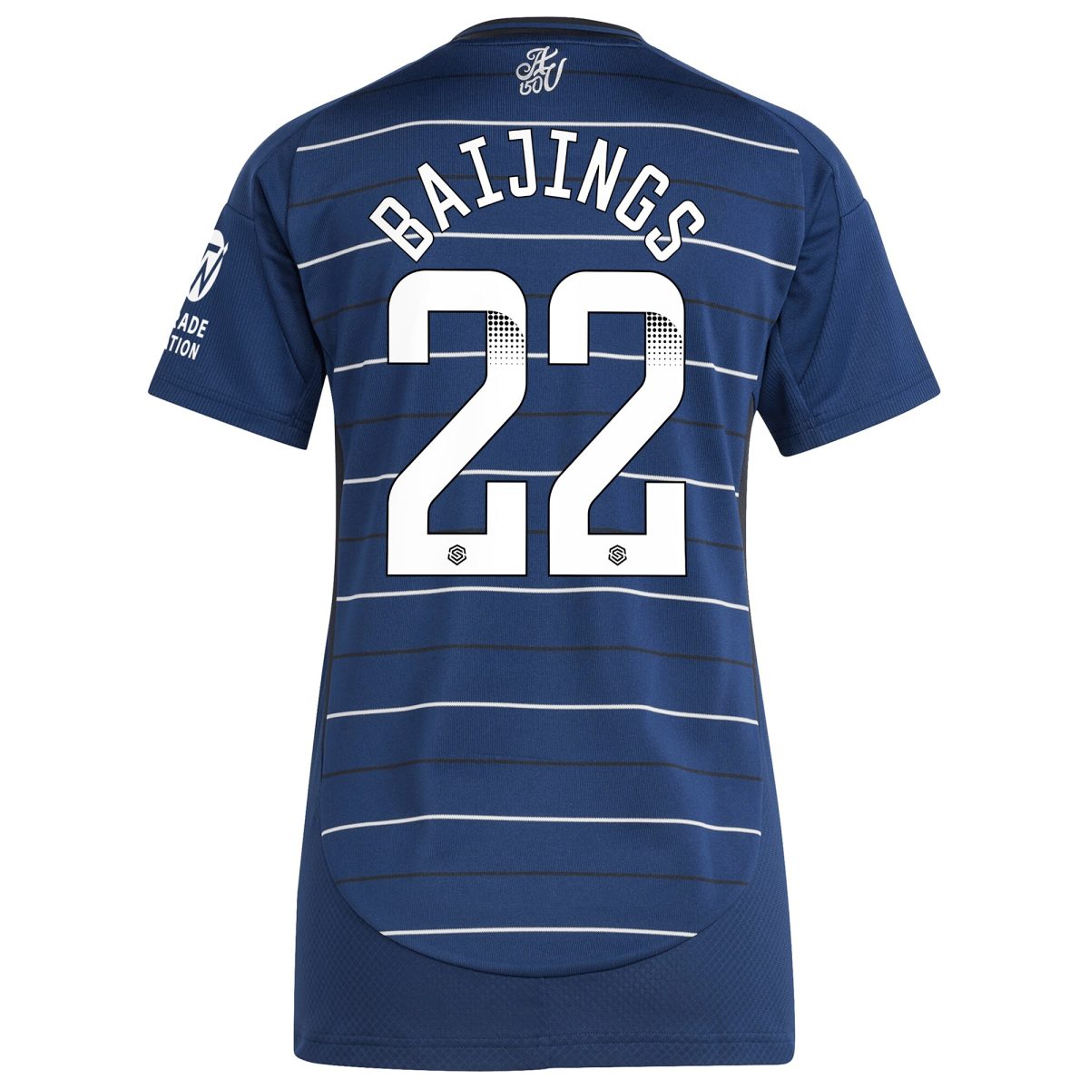 aston villa wsl adidas third shirt 2024-25 – womens with baijings 22 printing Collection - Aston Villa Fan Shop Official Gear