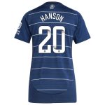 aston villa wsl adidas third shirt 2024-25 – womens with hanson 20 printing Collection - Aston Villa Fan Shop Official Gear