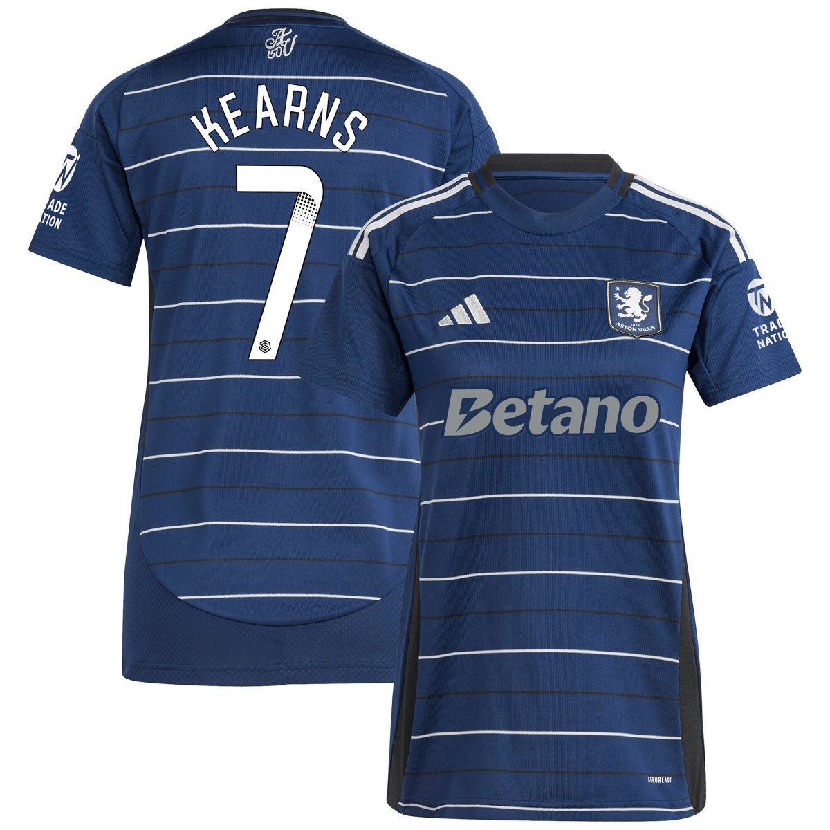 aston villa wsl adidas third shirt 2024-25 – womens with kearns 7 printing Collection - Aston Villa Fan Shop Official Gear