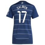 aston villa wsl adidas third shirt 2024-25 – womens with salmon 17 printing Collection - Aston Villa Fan Shop Official Gear