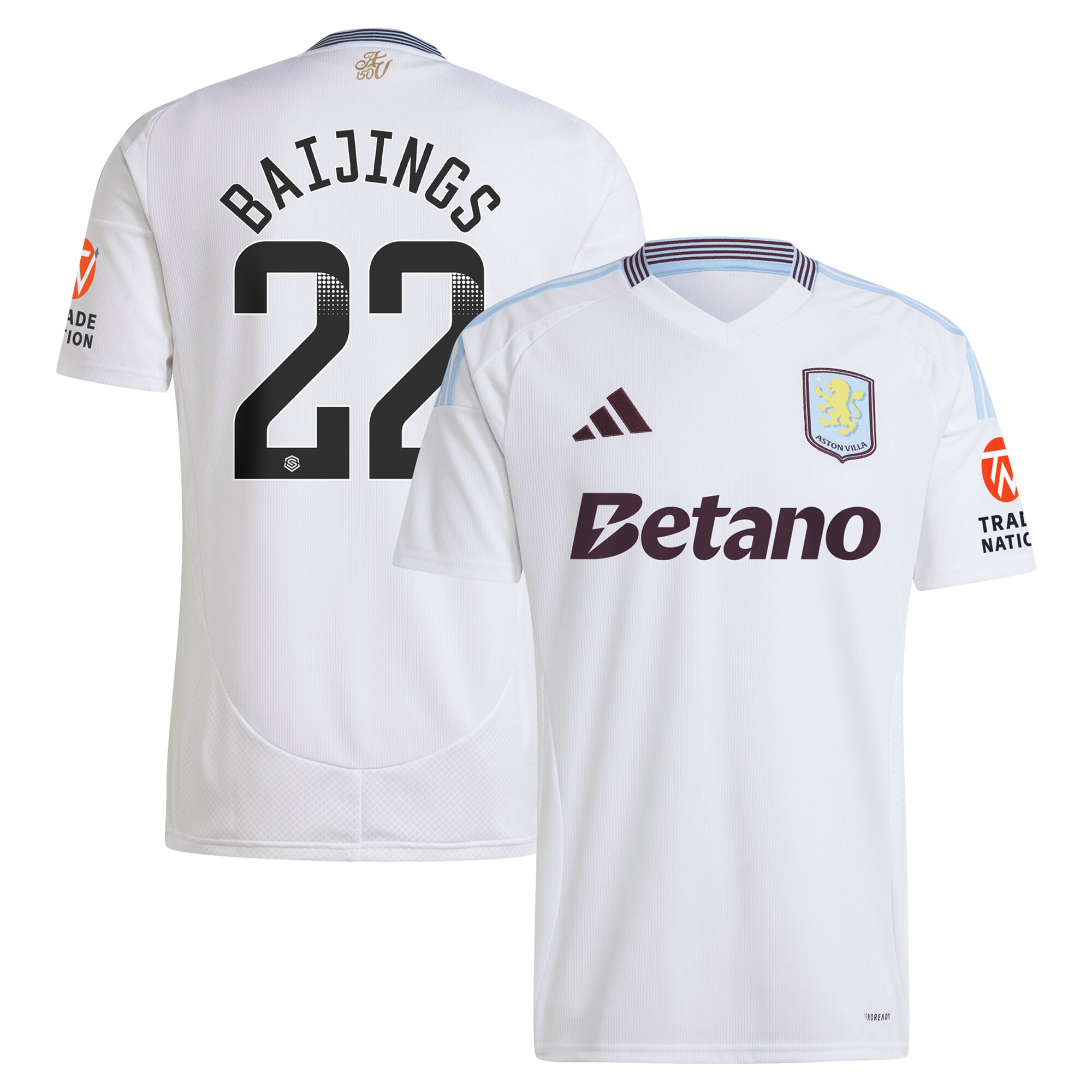 aston villa wsl away shirt 2024-25 with baijings 22 printing Collection – Aston Villa Fan Shop Official Gear Collection - Aston Villa Fan Shop Official Gear