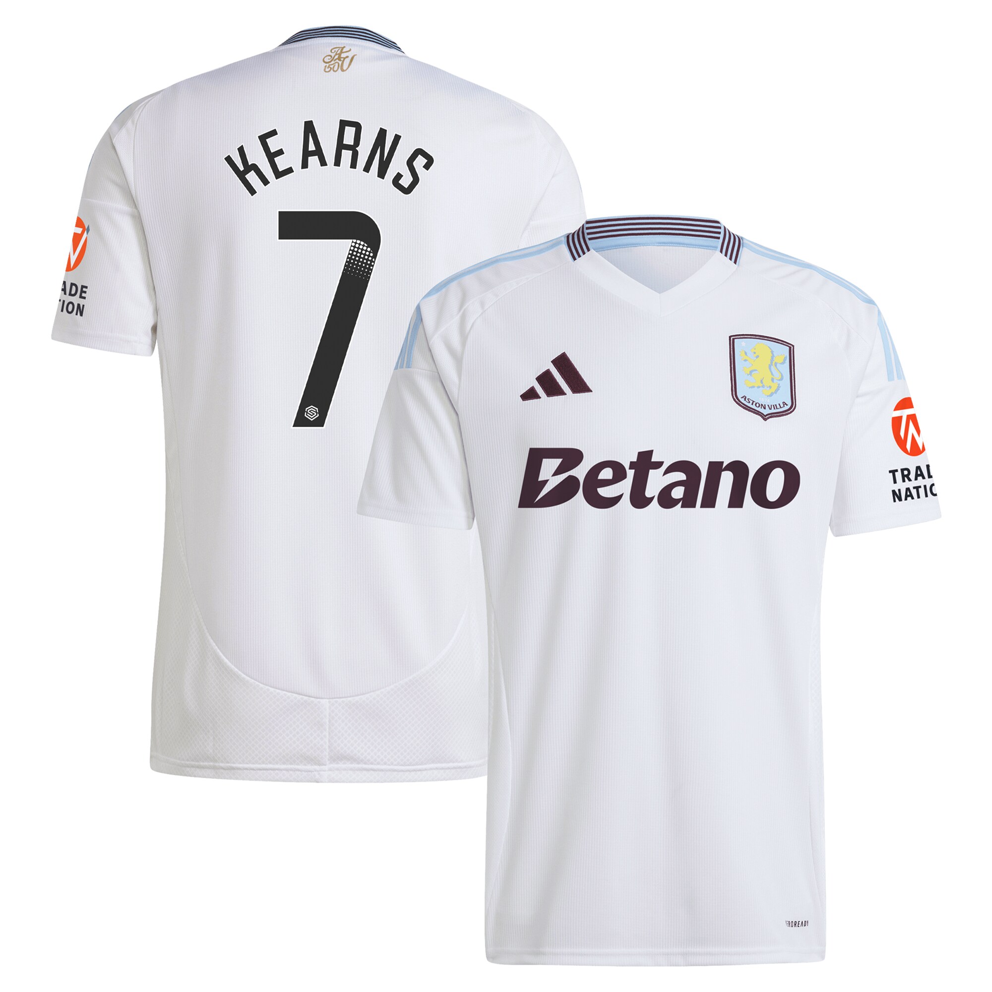 aston villa wsl away shirt 2024-25 with kearns 7 printing Collection – Aston Villa Fan Shop Official Gear Collection - Aston Villa Fan Shop Official Gear