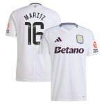 aston villa wsl away shirt 2024-25 with maritz 16 printing Collection - Aston Villa Fan Shop Official Gear