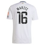 aston villa wsl away shirt 2024-25 with maritz 16 printing Collection - Aston Villa Fan Shop Official Gear