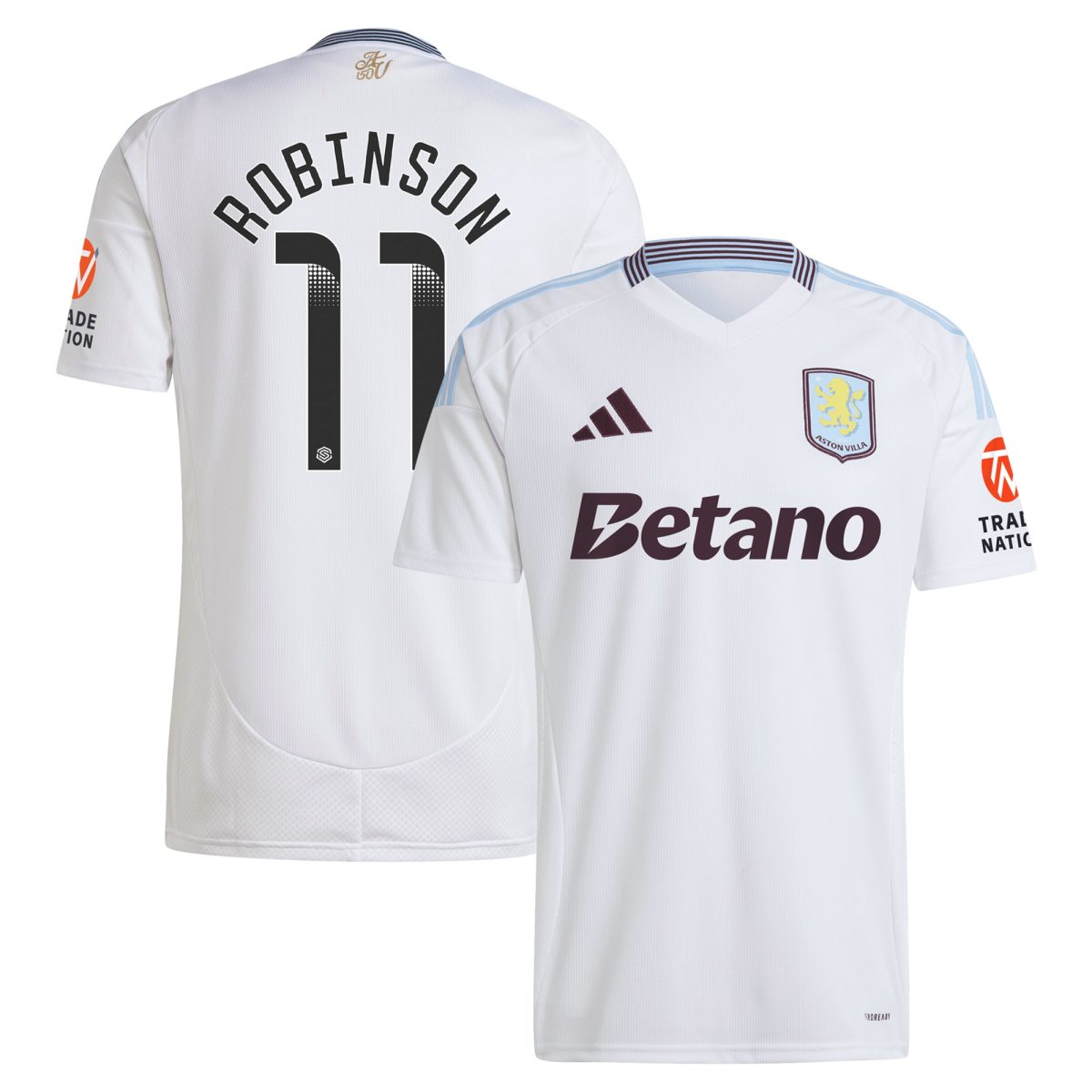aston villa wsl away shirt 2024-25 with robinson 11 printing Collection – Aston Villa Fan Shop Official Gear Collection - Aston Villa Fan Shop Official Gear