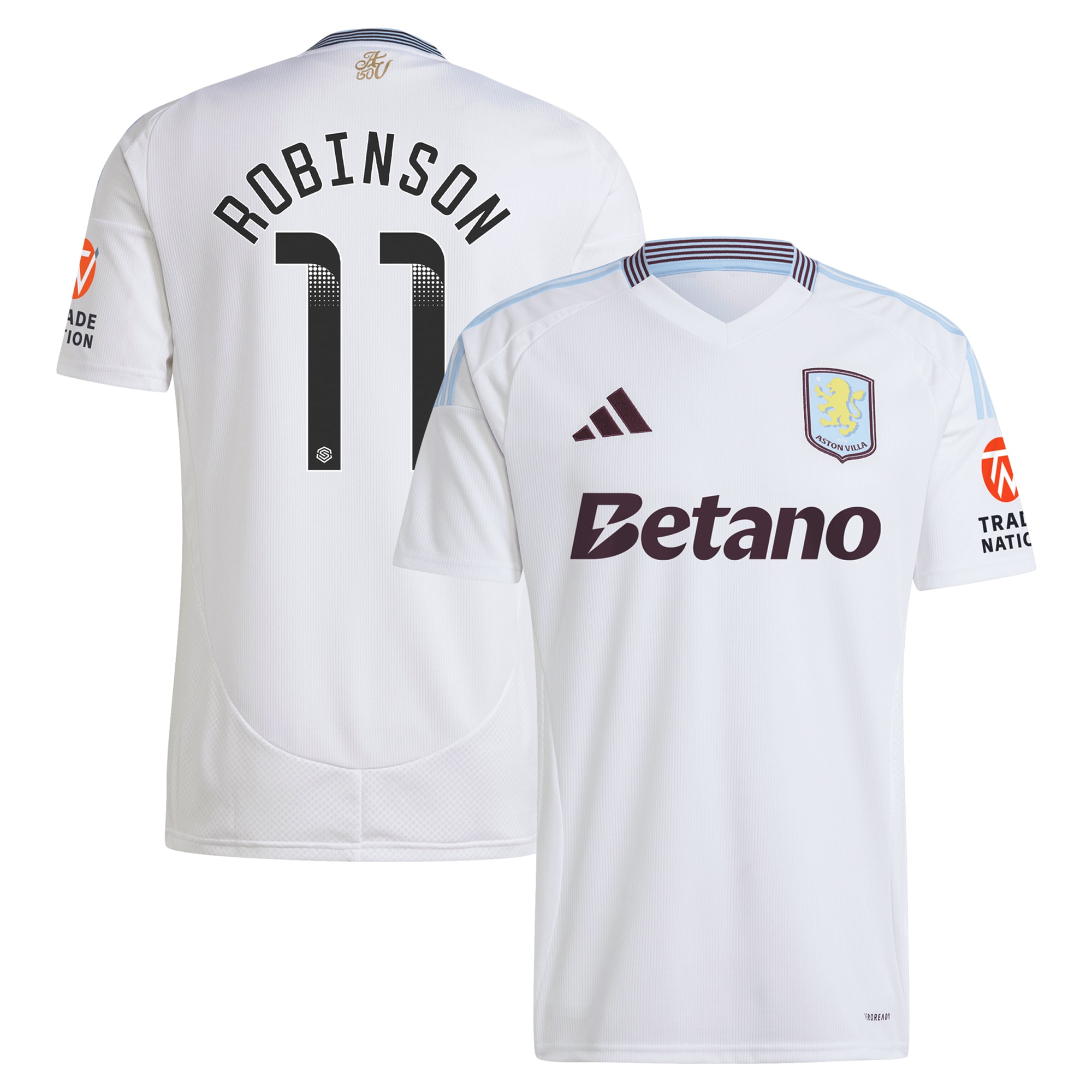 aston villa wsl away shirt 2024-25 with robinson 11 printing Collection – Aston Villa Fan Shop Official Gear Collection - Aston Villa Fan Shop Official Gear