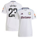 aston villa wsl away shirt 2024-25 – womens with grant 23 printing Collection – Aston Villa Fan Shop Official Gear Collection - Aston Villa Fan Shop Official Gear