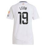 aston villa wsl away shirt 2024-25 – womens with leon 19 printing Collection - Aston Villa Fan Shop Official Gear