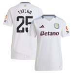aston villa wsl away shirt 2024-25 – womens with taylor 25 printing Collection – Aston Villa Fan Shop Official Gear Collection - Aston Villa Fan Shop Official Gear